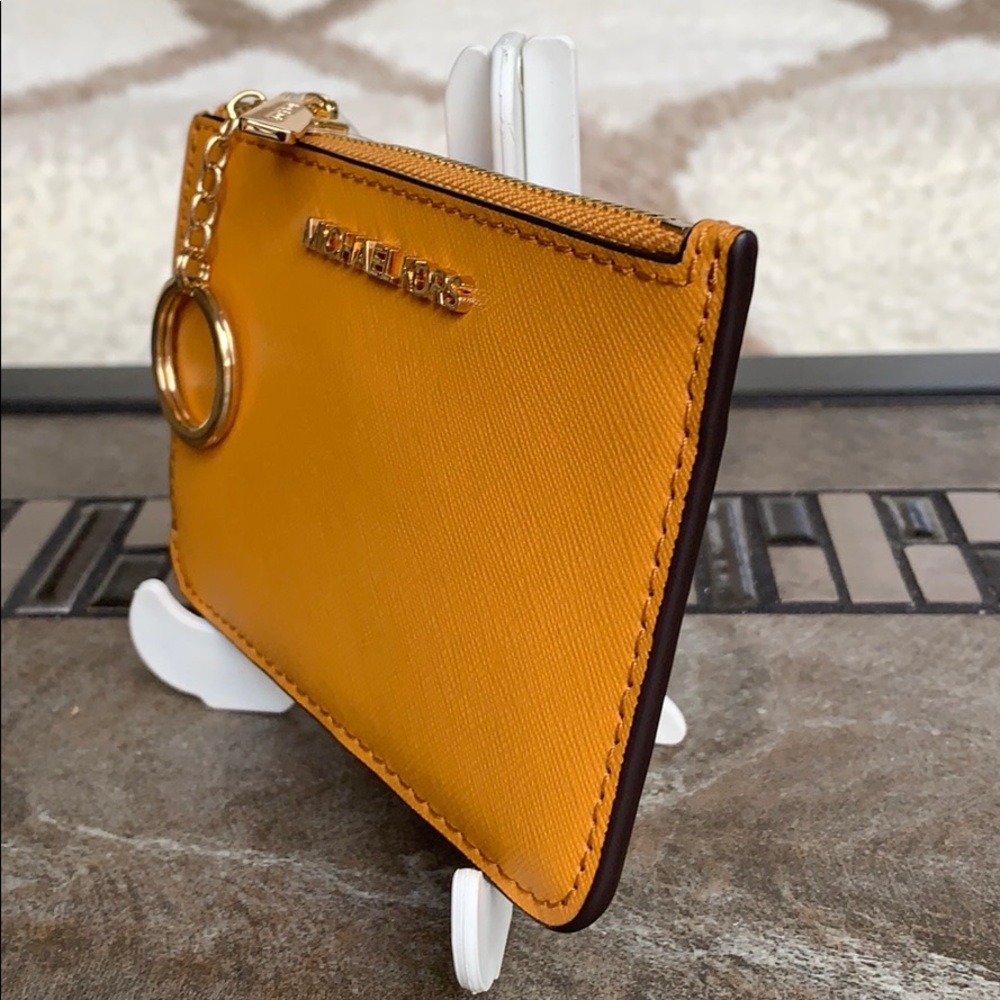 Jet Set Travel Sm TZ Coinpouch W ID Leather Marigo - Picture 5 of 16
